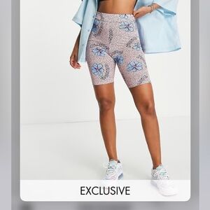 Collusion Forever Floral Bike Shorts